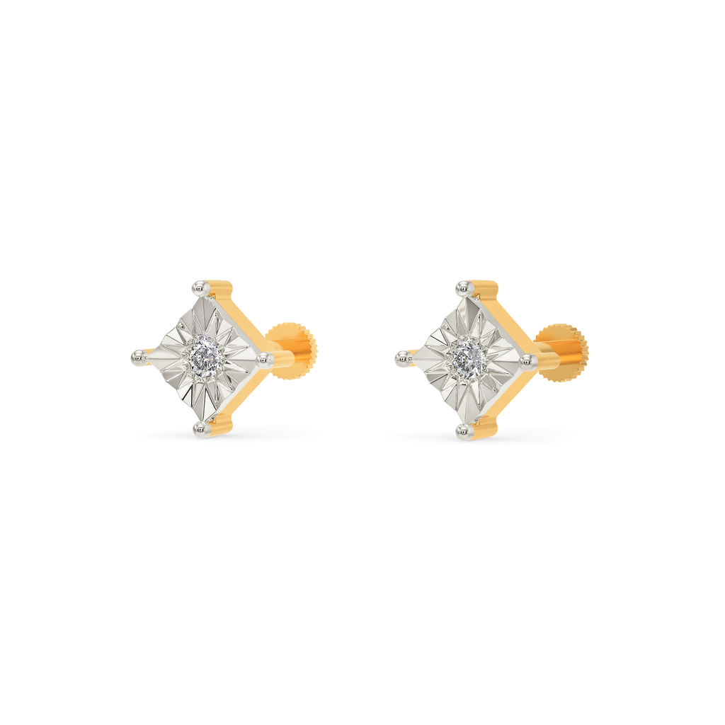 All Fours Diamond Earrings