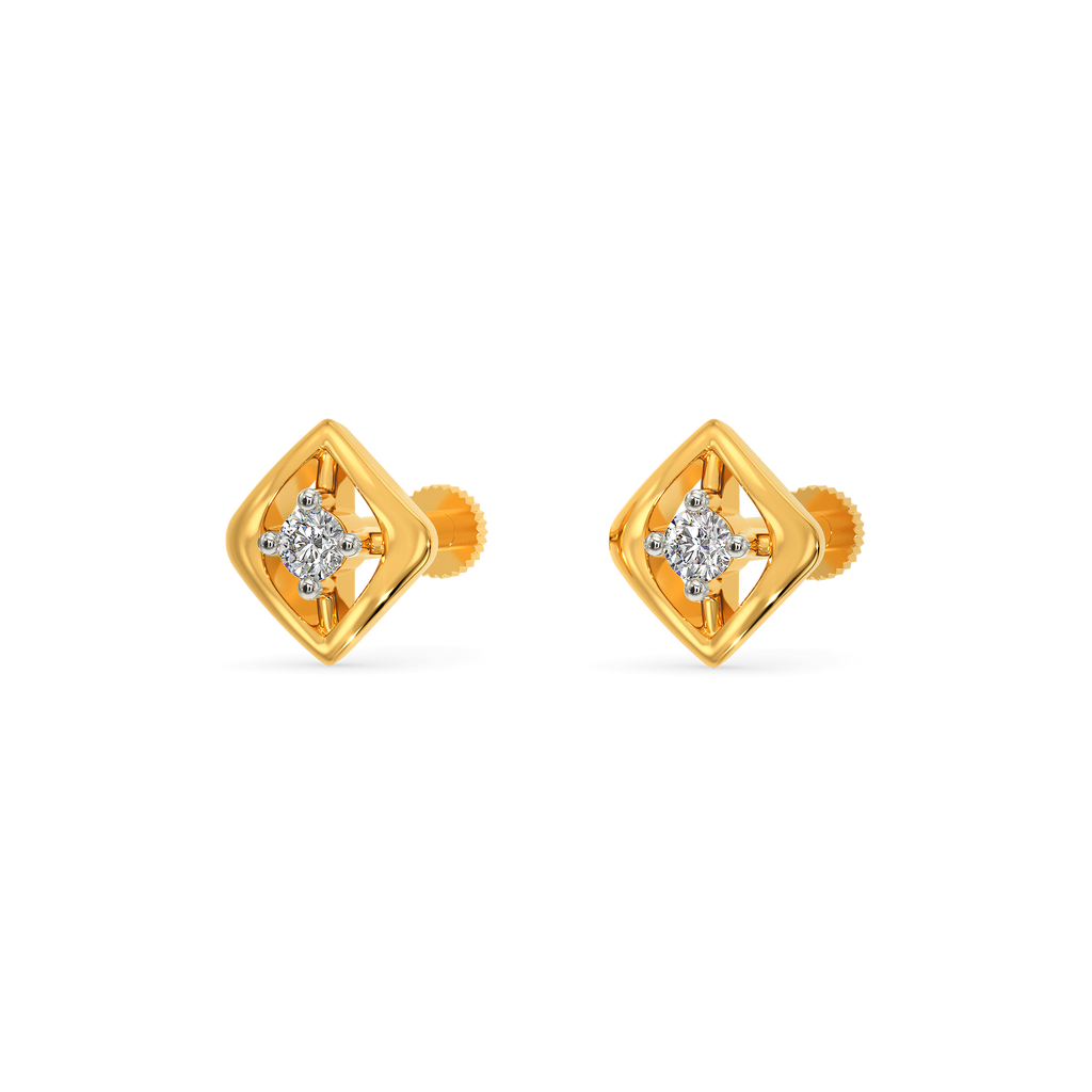 Mark Defined Diamond Earrings