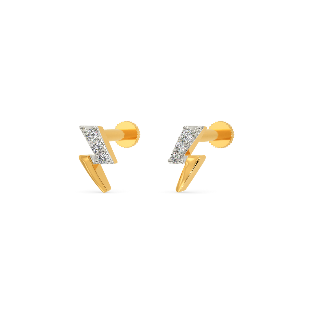 Flash Aura Diamond Earrings