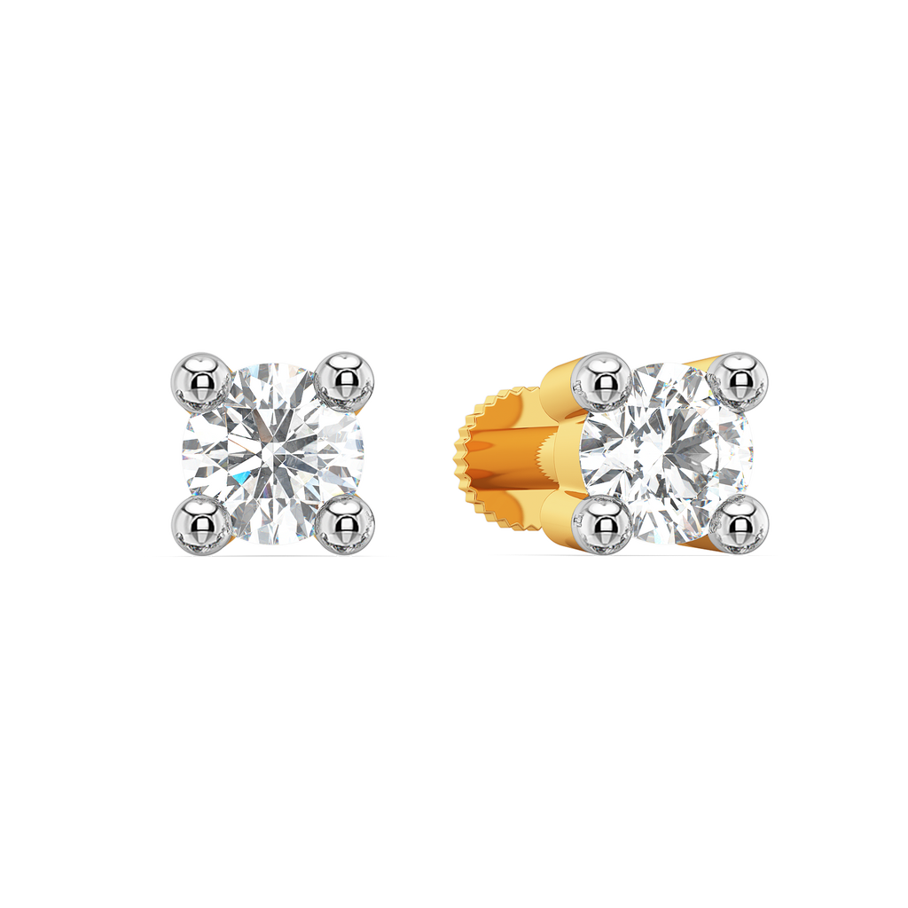 Lustre Loop Diamond Earrings
