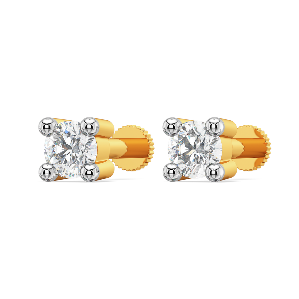 Lustre Loop Diamond Earrings