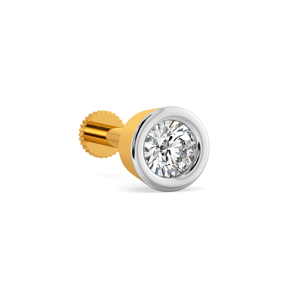 Shimmering Mirage Diamond Nose Pins