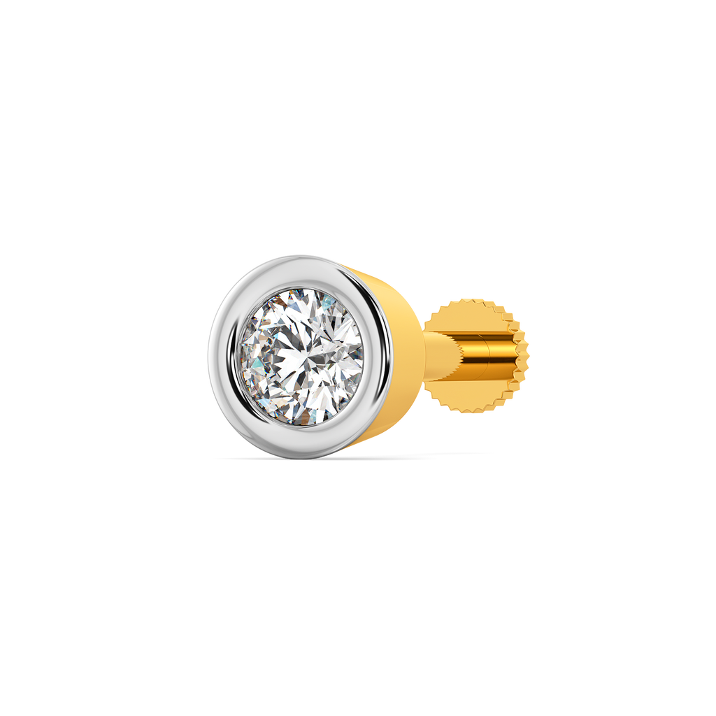 Shimmering Mirage Diamond Nose Pins