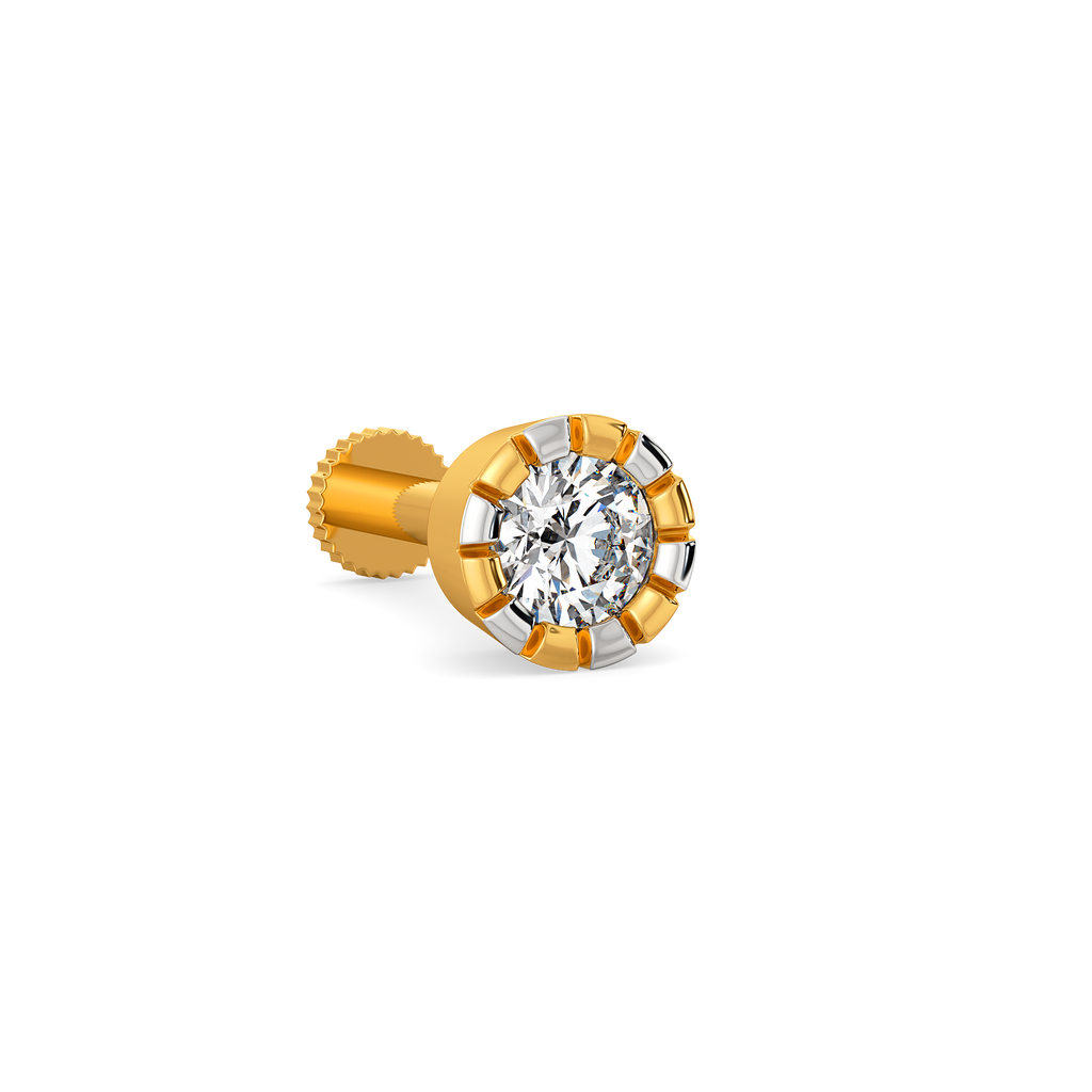 Glam Game Strong Diamond Nose Pins