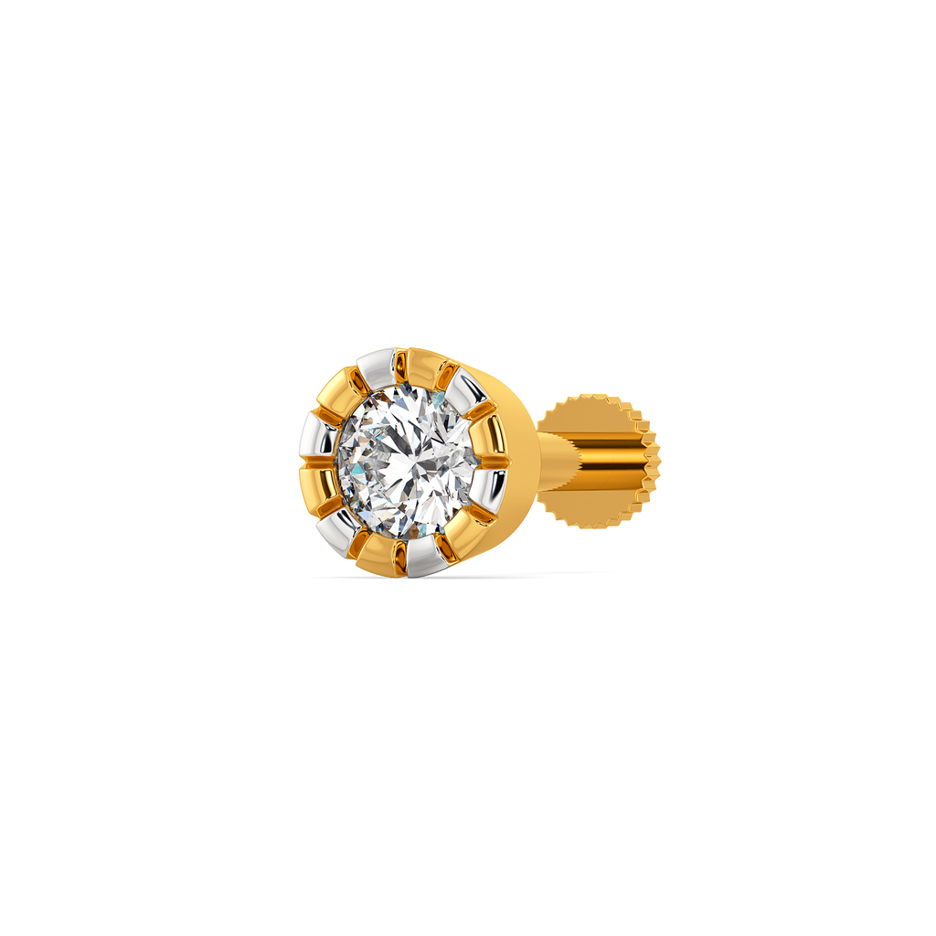 Glam Game Strong Diamond Nose Pins