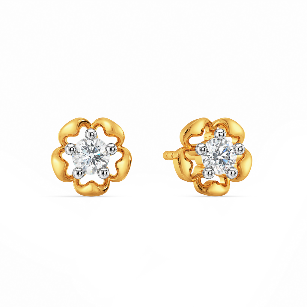Glowing Diamond Earrings