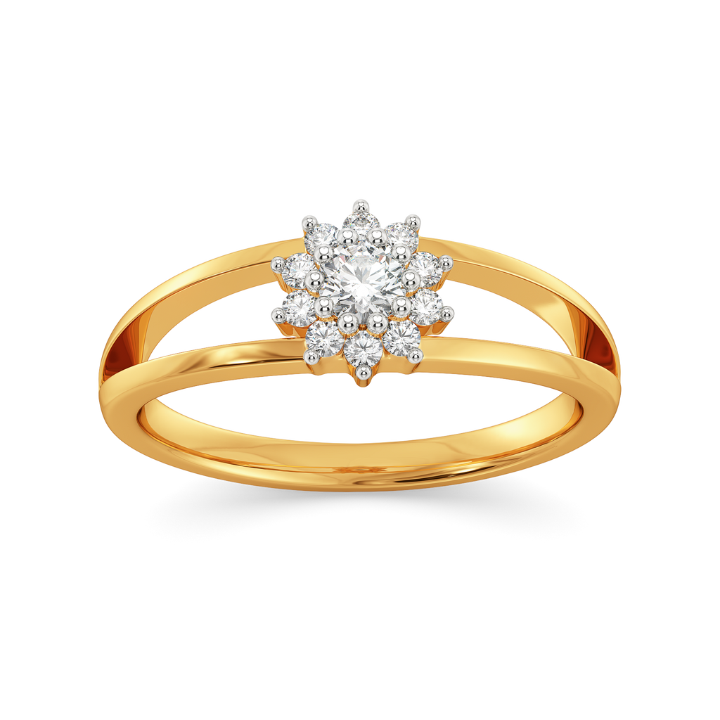 Petal Glow Diamond Rings alternate view 3