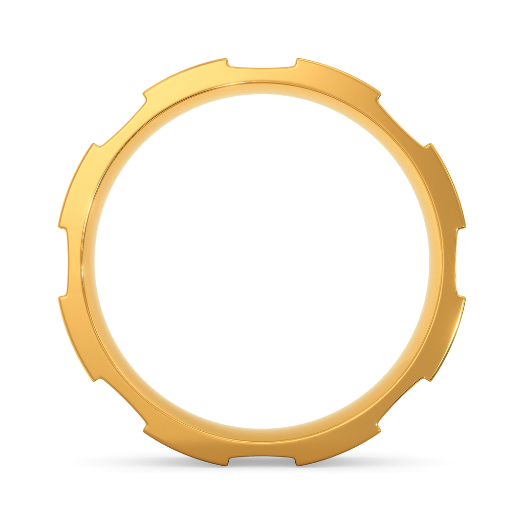 Classic Gentleman Gold Rings For Men image