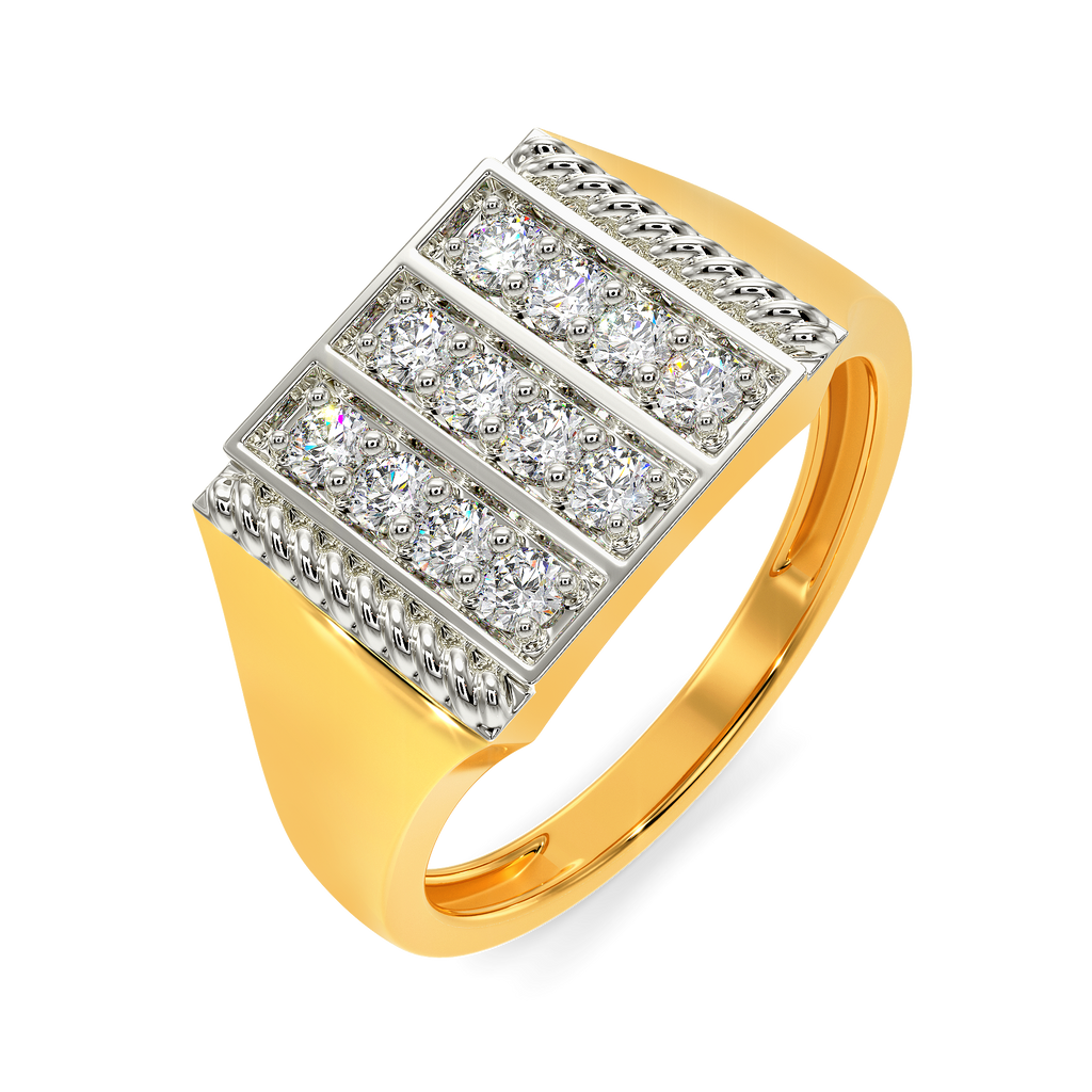Little Jazzier Diamond Rings For Men alternate view 3