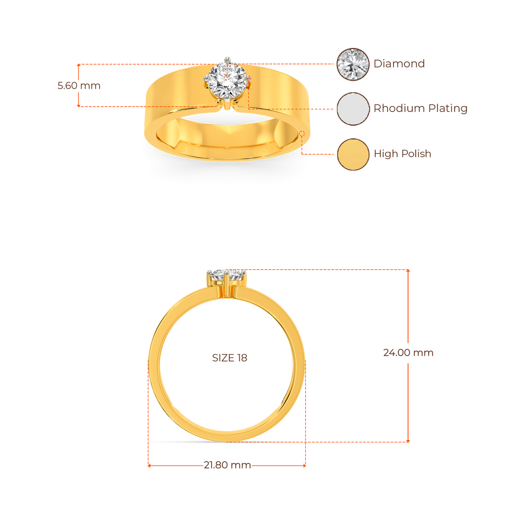 The Classic Diamond Rings For Men image
