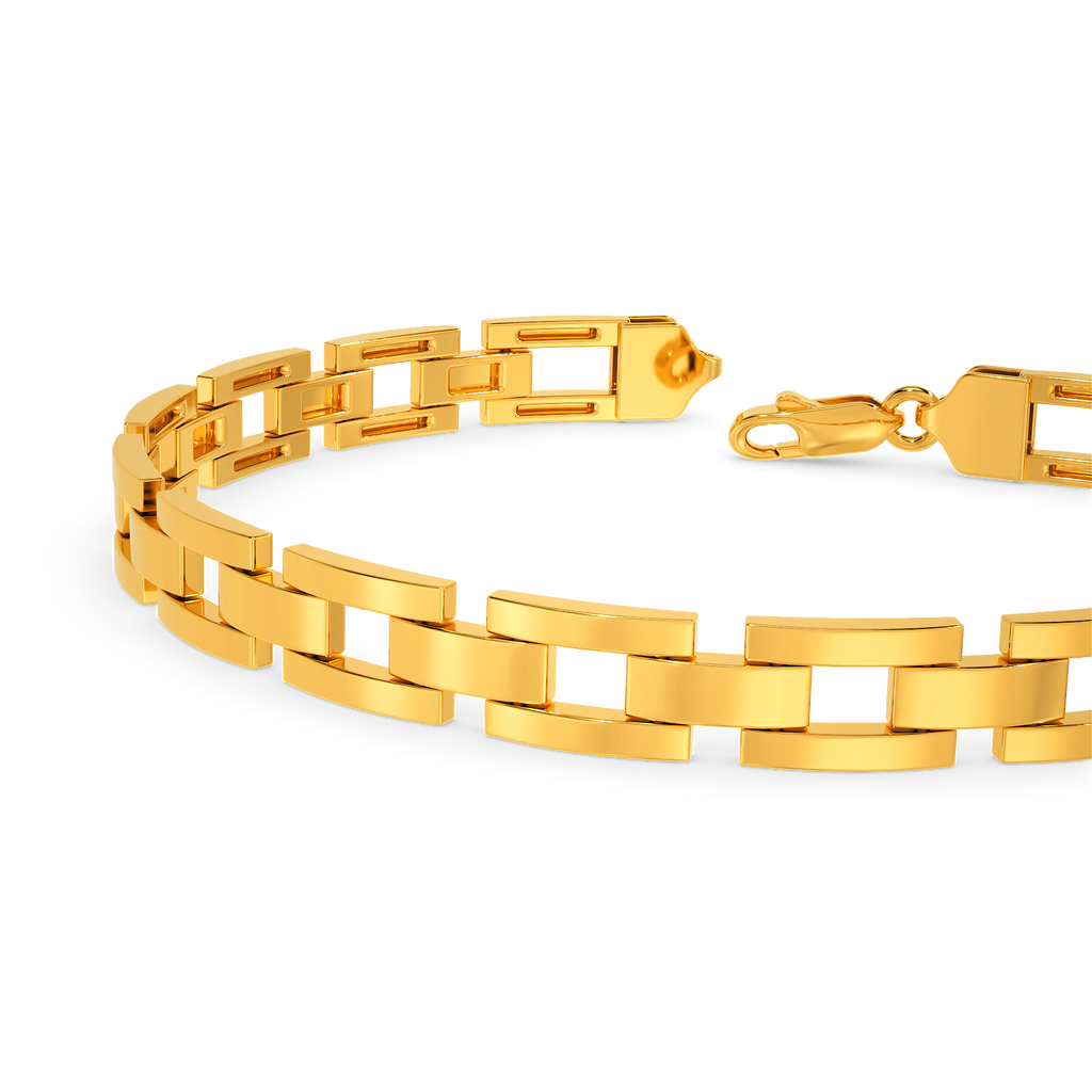 Savage Love Gold Bracelets For Men
