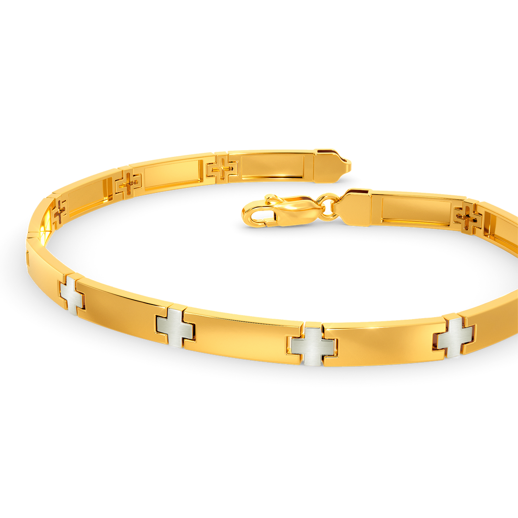 Traveller Gold Bracelets For Men
