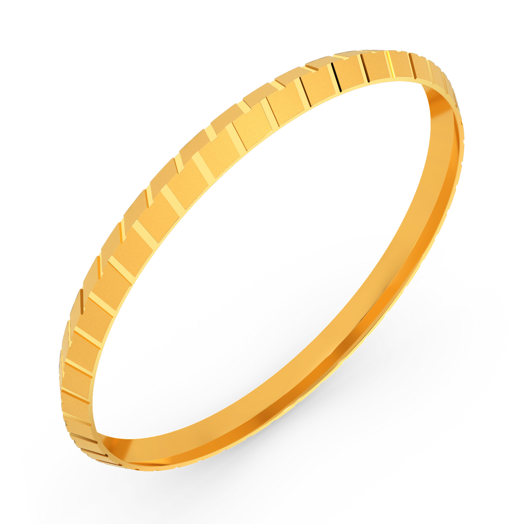 Man Of The Year Gold Bangles For Men