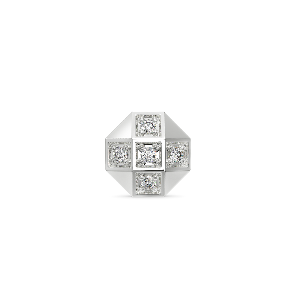 Chill Game Diamond Earrings For Men