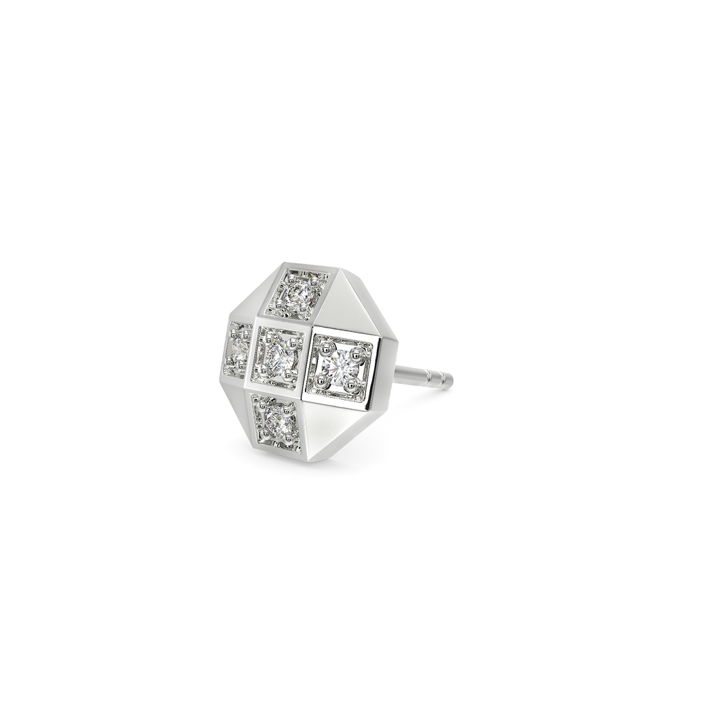 Chill Game Diamond Earrings For Men