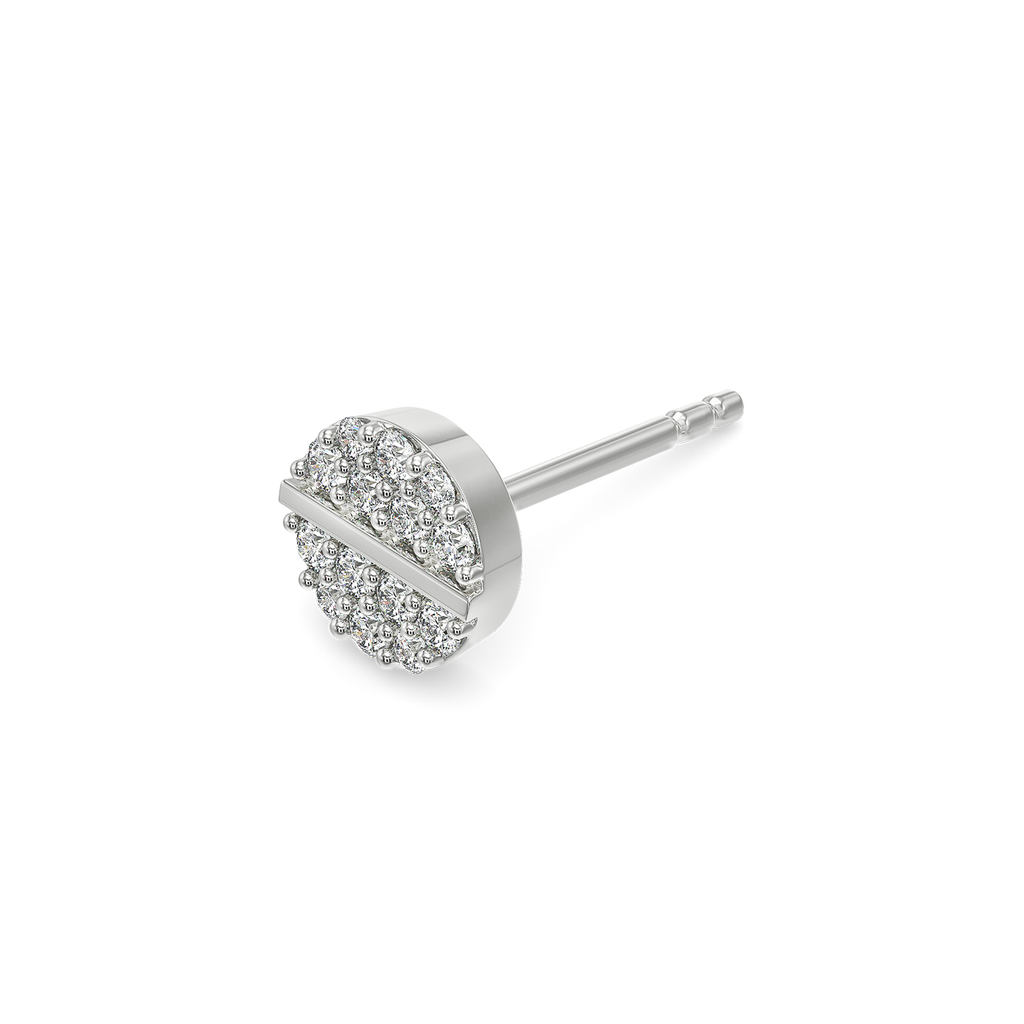 Be Candid Diamond Earrings For Men