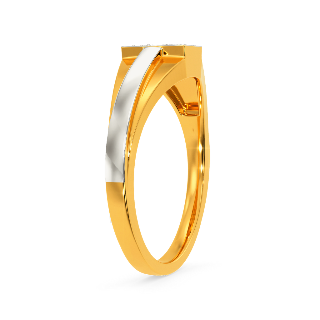 White Vintage Diamond Rings For Men image