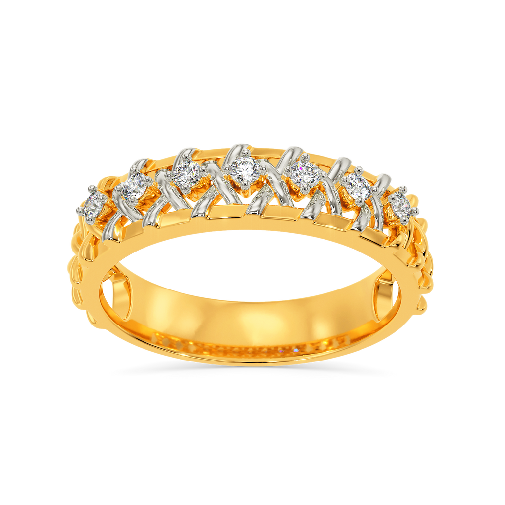 Entwined In Sparks Diamond Rings For Men alternate view 3