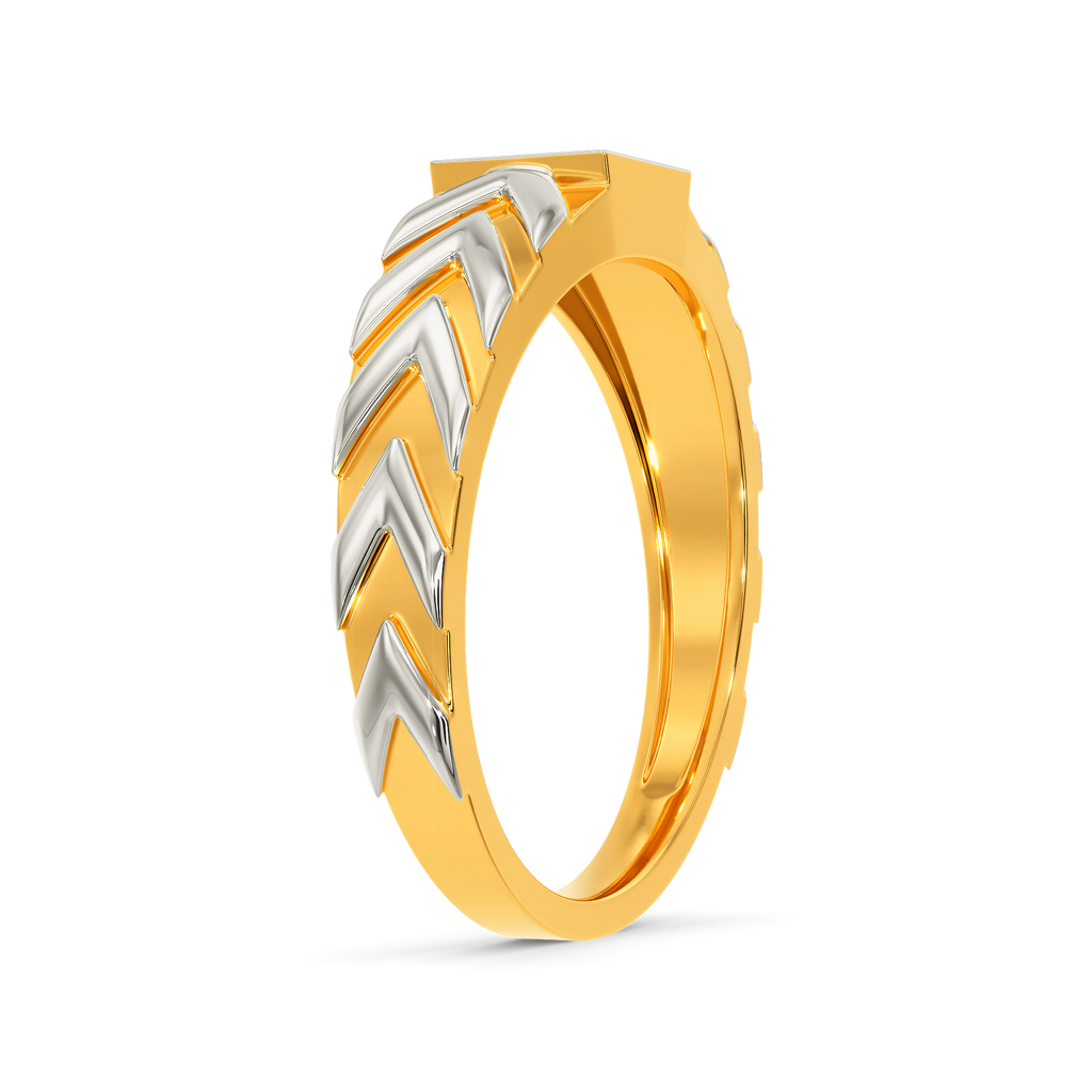 Like Wavin Diamond Rings For Men image