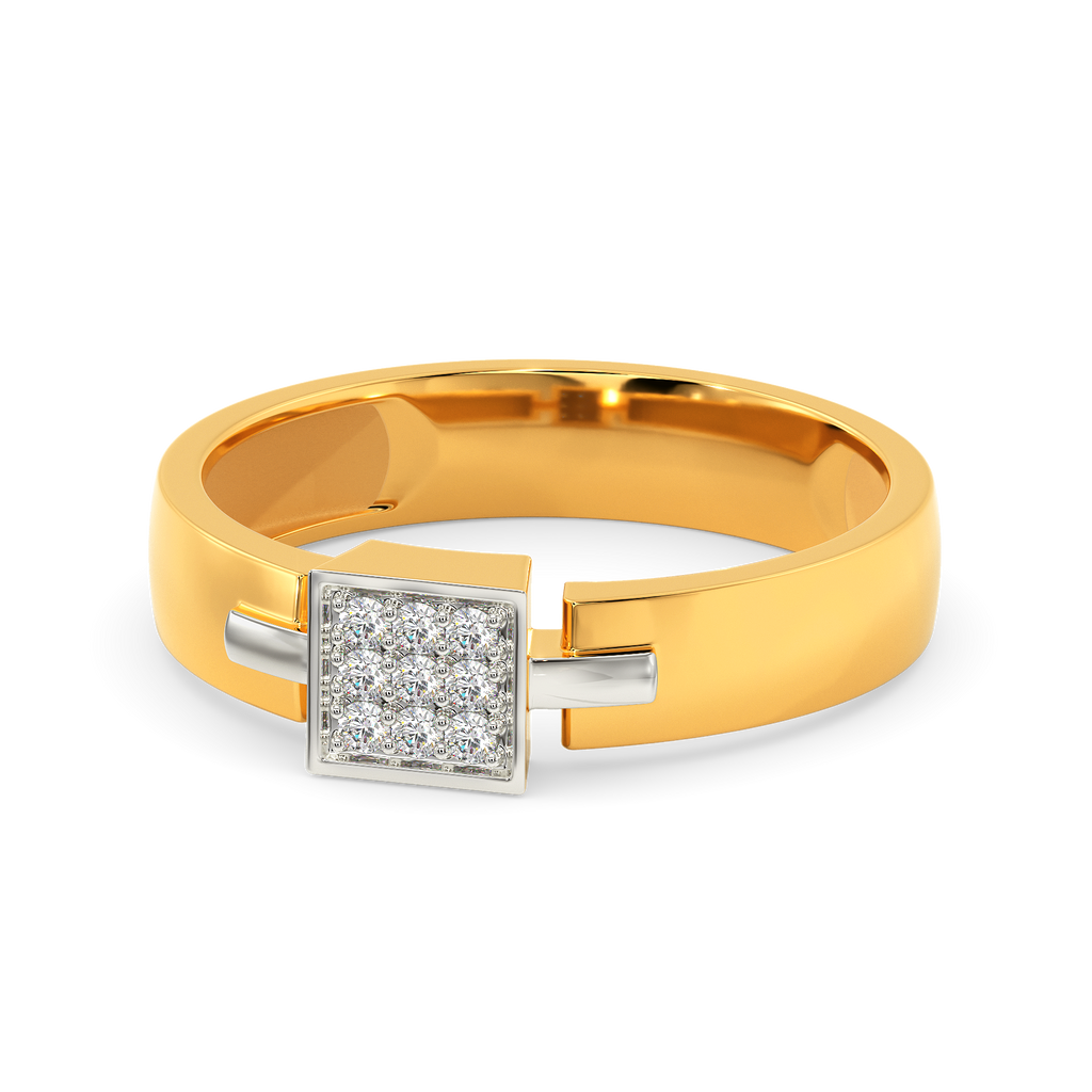 Connected Diamond Rings For Men alternate view 2