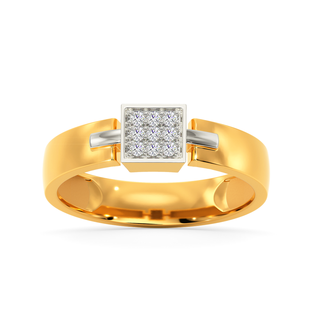 Connected Diamond Rings For Men alternate view 3