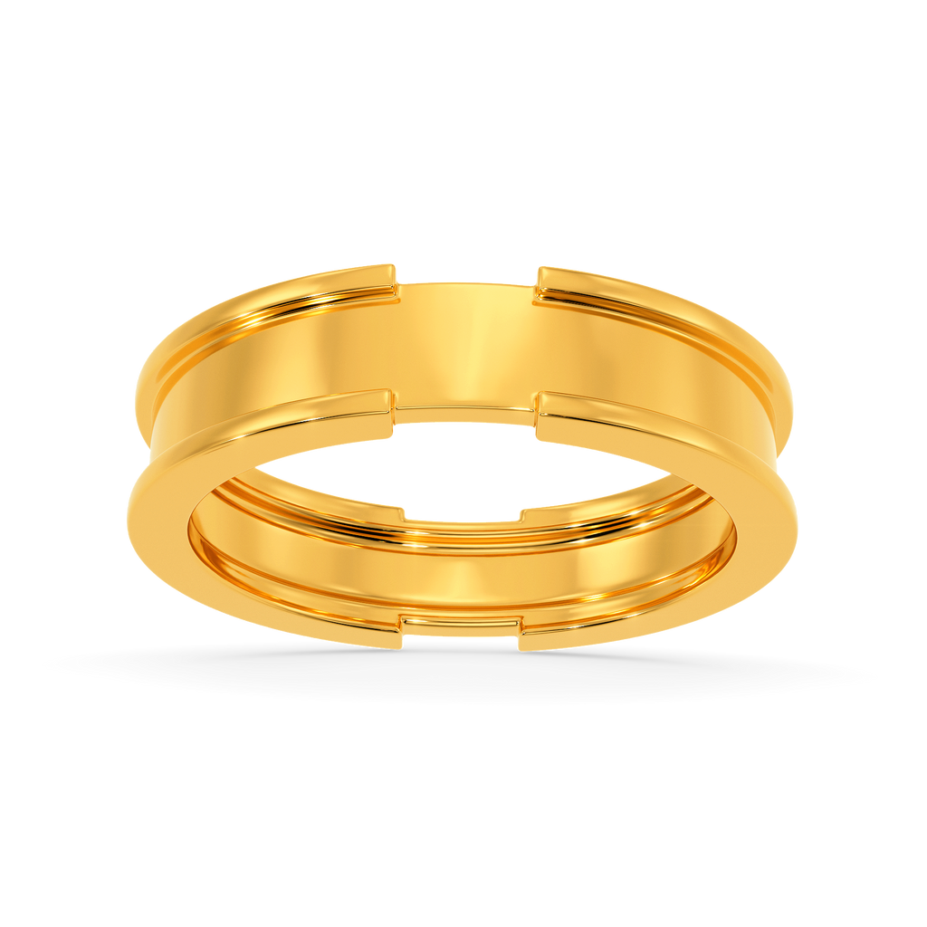 Boss Gold Rings For Men alternate view 3