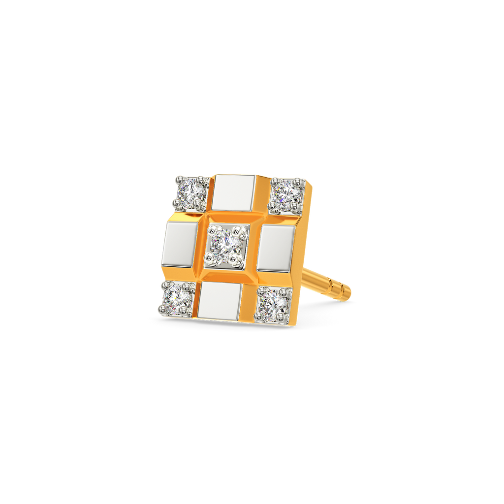 Daksh Diamond Earrings For Men