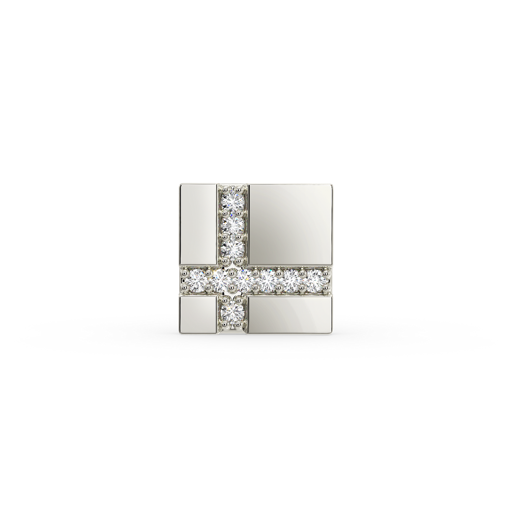 Slide Away Diamond Earrings For Men
