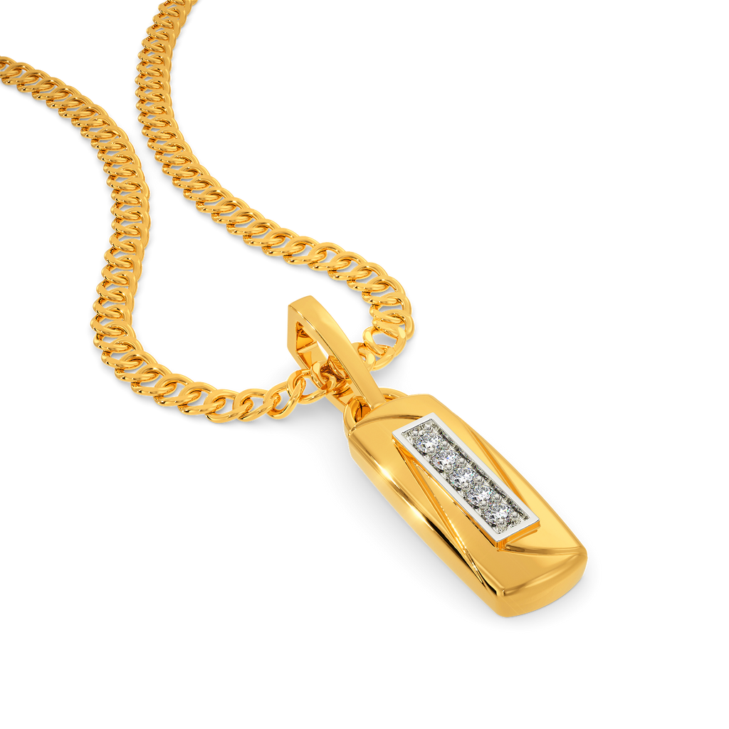 Lockin Diamond Pendants For Men