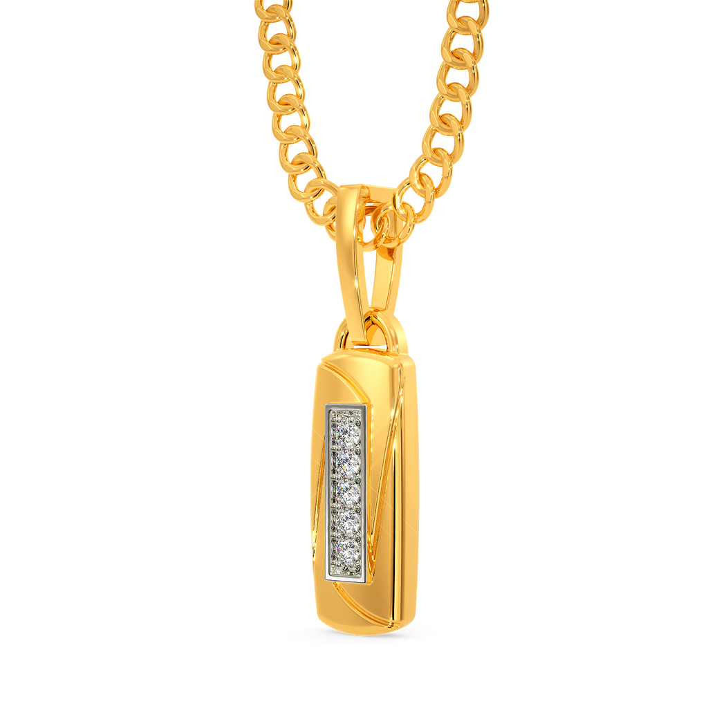 Lockin Diamond Pendants For Men