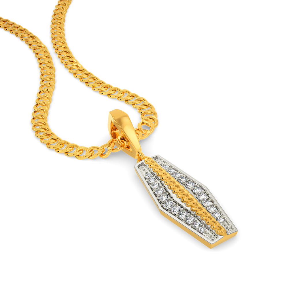 Vyom Diamond Pendants For Men