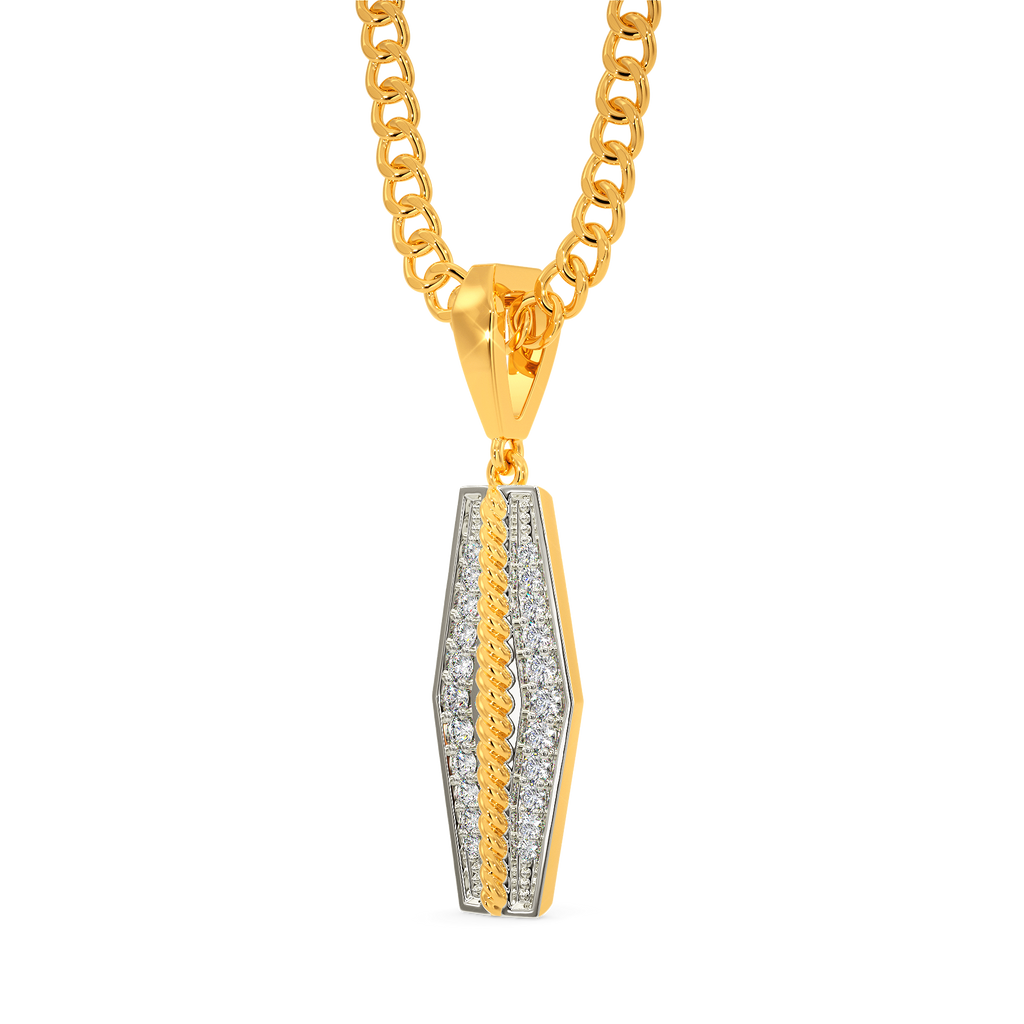 Vyom Diamond Pendants For Men