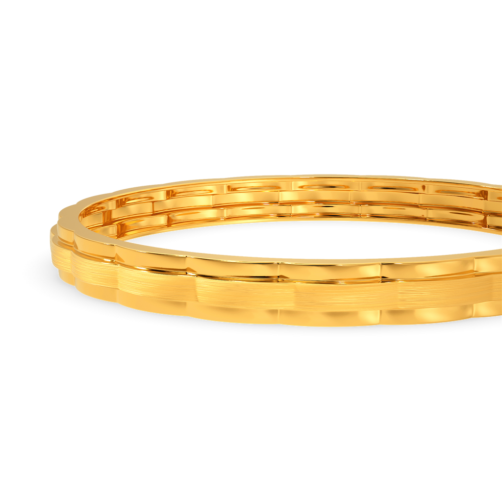 Dream Drop Gold Bangles For Men
