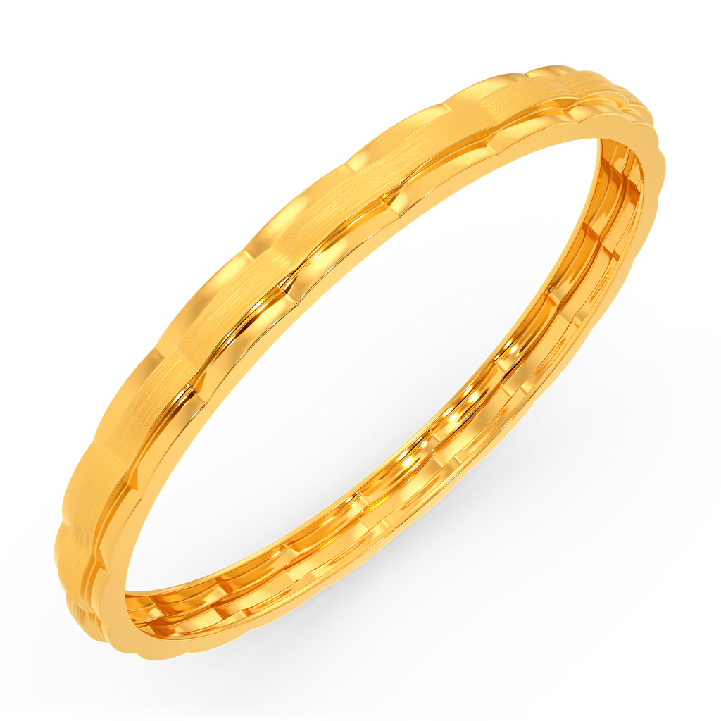 Dream Drop Gold Bangles For Men