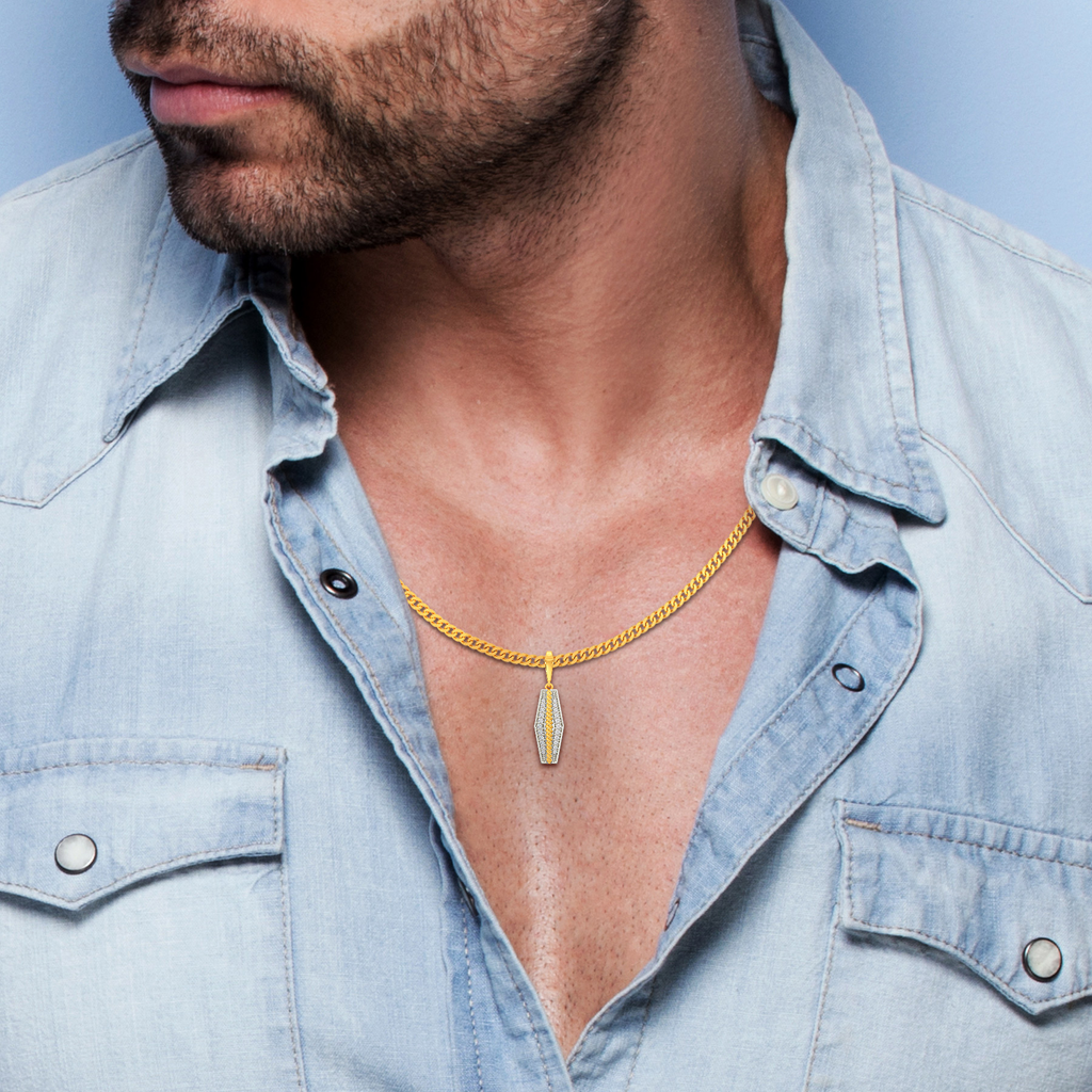 Vyom Diamond Pendants For Men