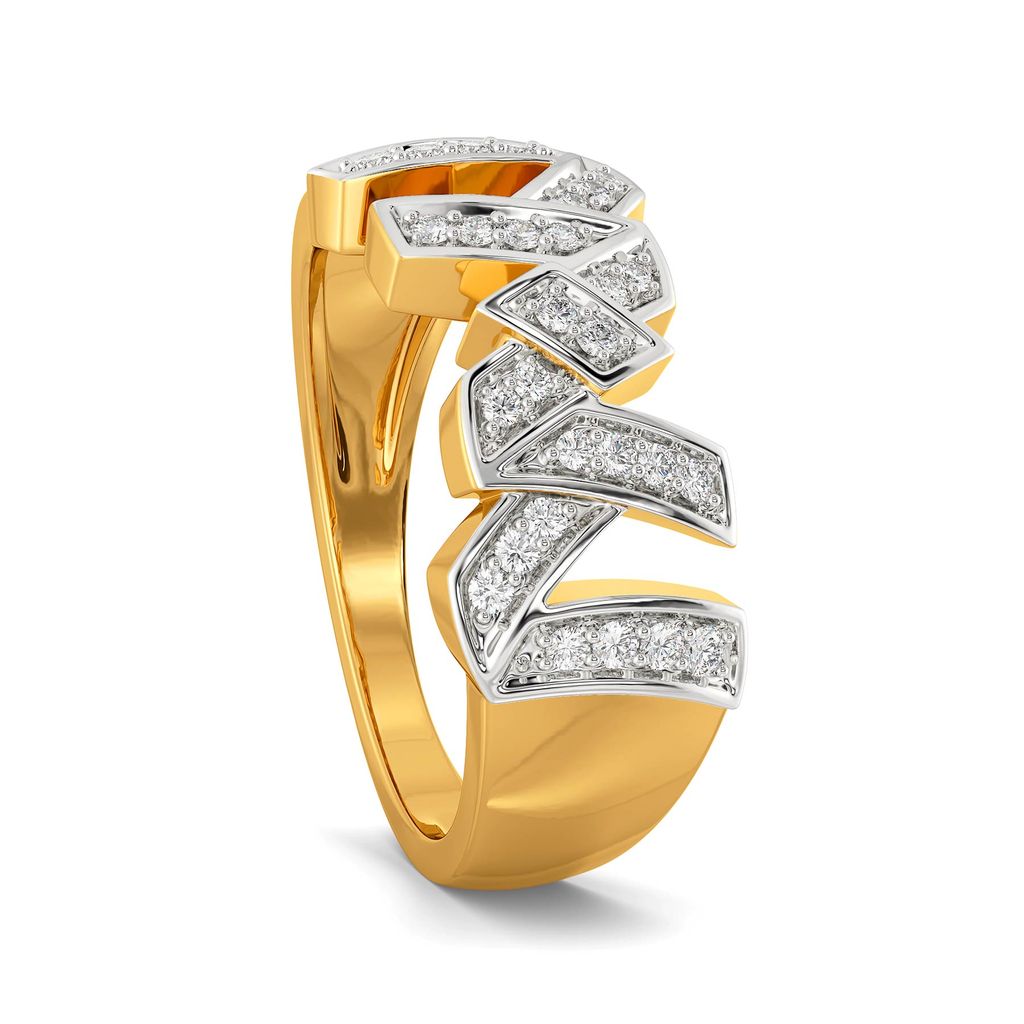 Mod Monochrome Diamond Rings image
