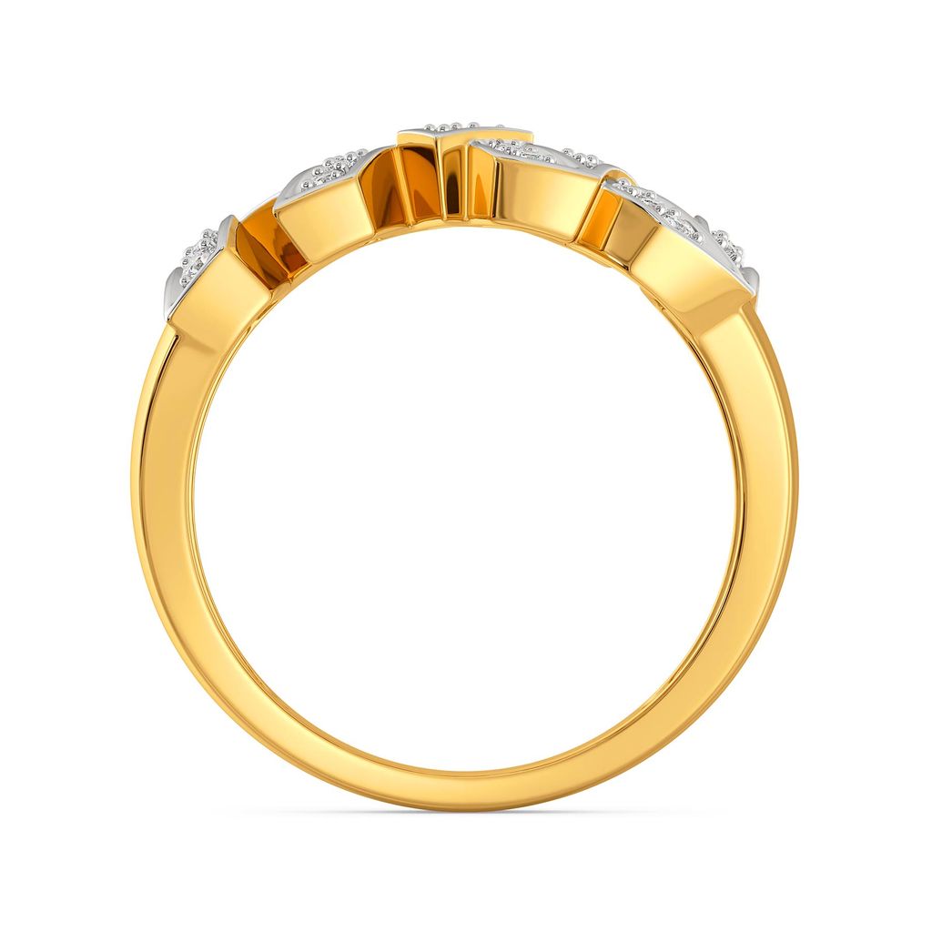 Mod Monochrome Diamond Rings image