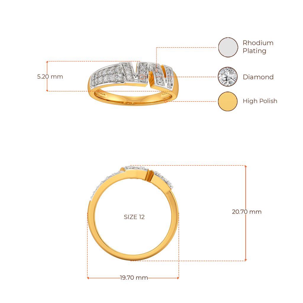 Undo Redo Diamond Rings image