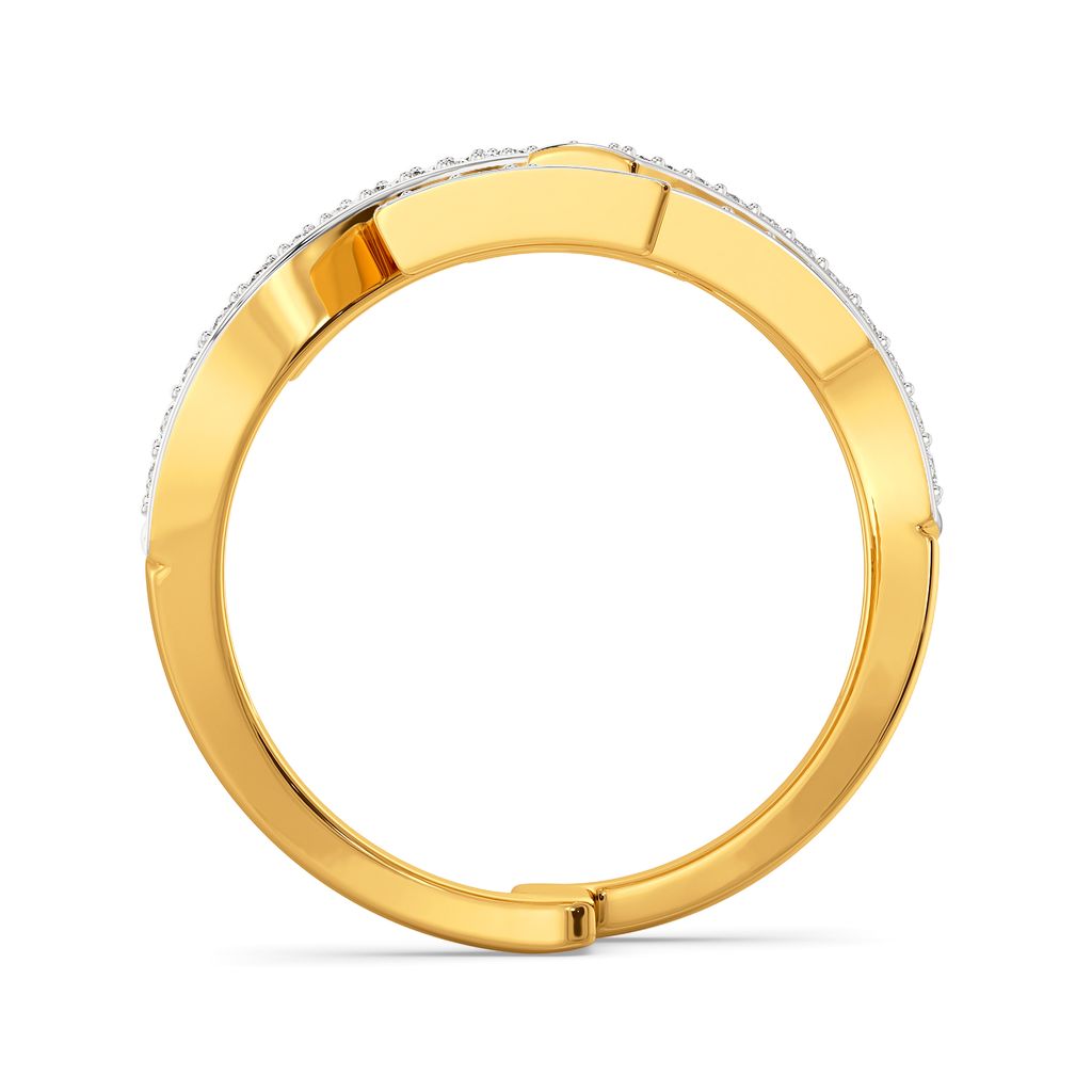 Slant Statements Diamond Rings image