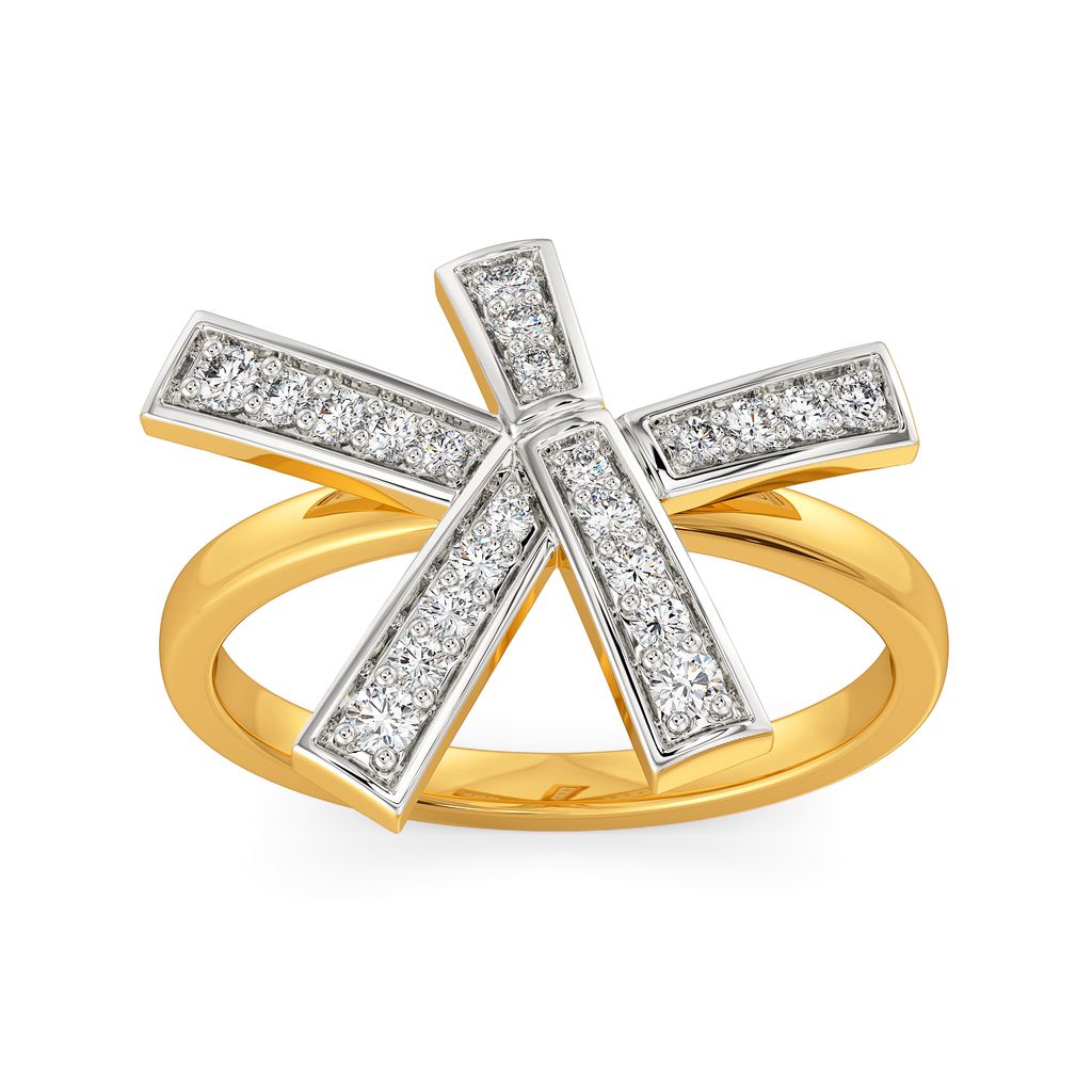 Calm in Chaos Diamond Rings alternate view 3