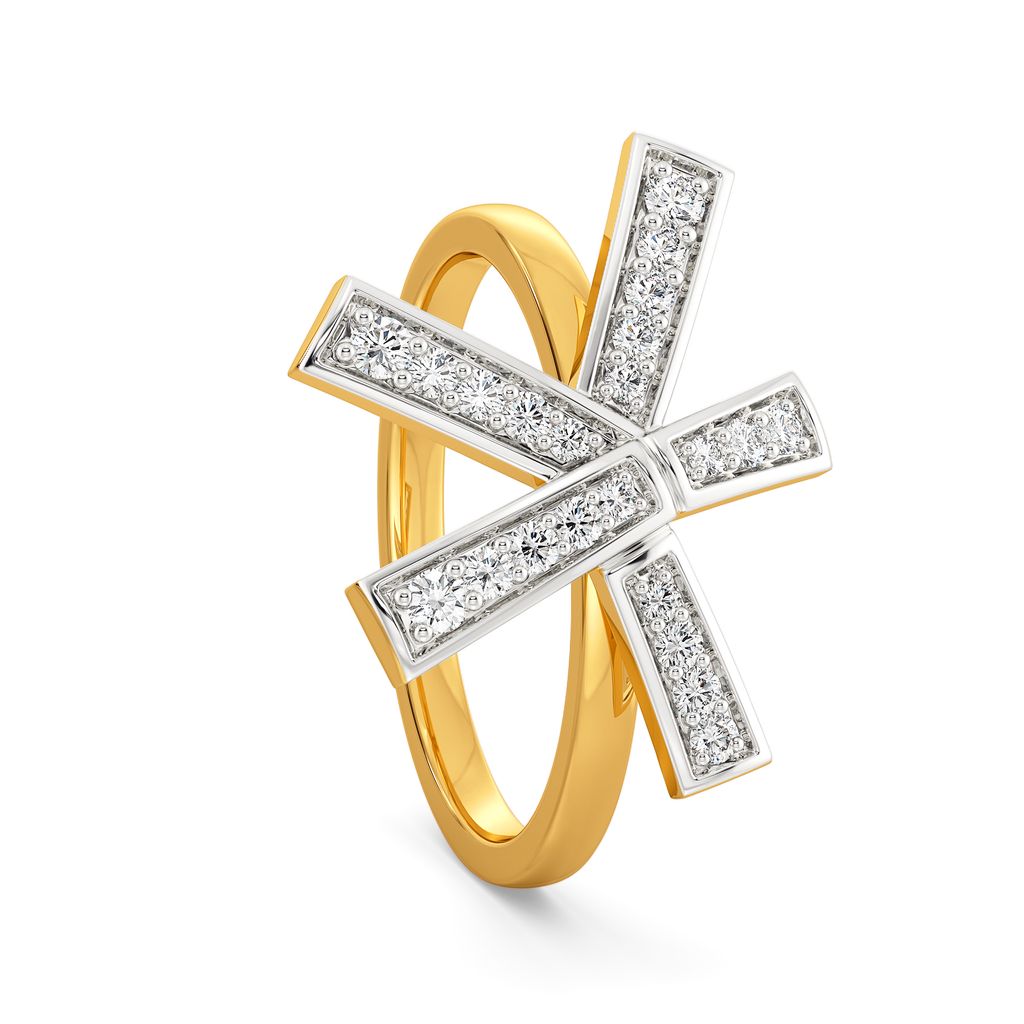 Calm in Chaos Diamond Rings image