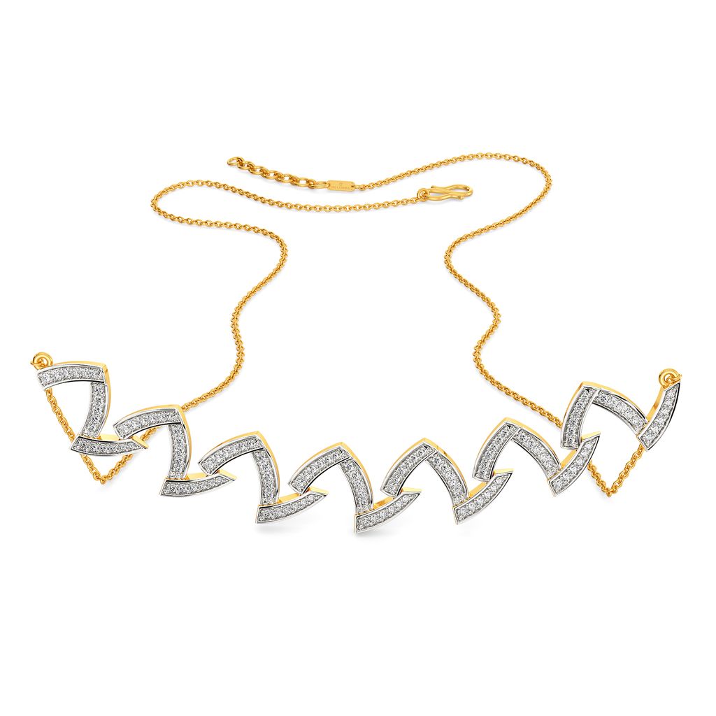 Work Zest Diamond Necklaces