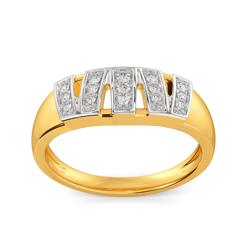 Out of Line Diamond Rings alternate view 3