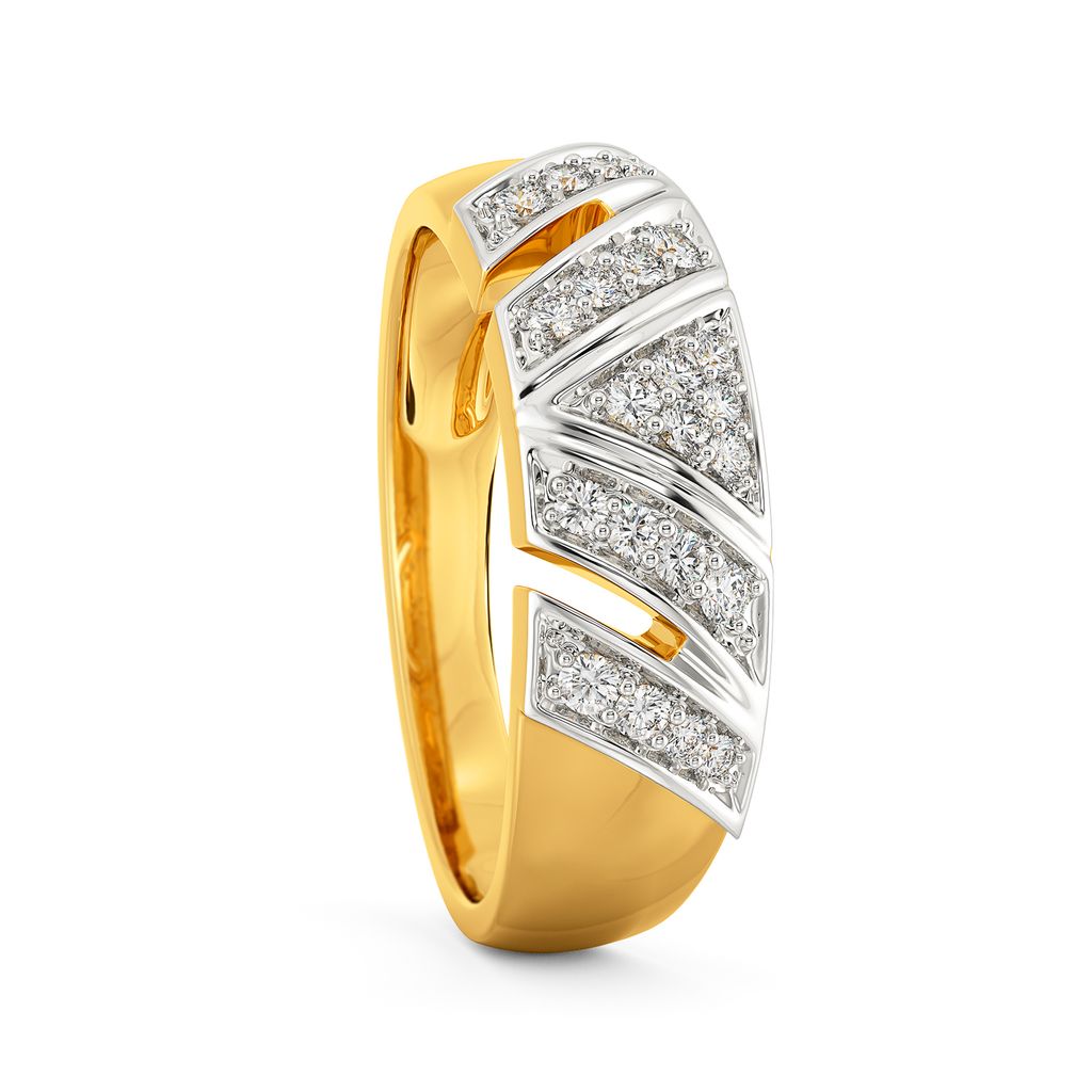 My Kinda Modern Diamond Rings image