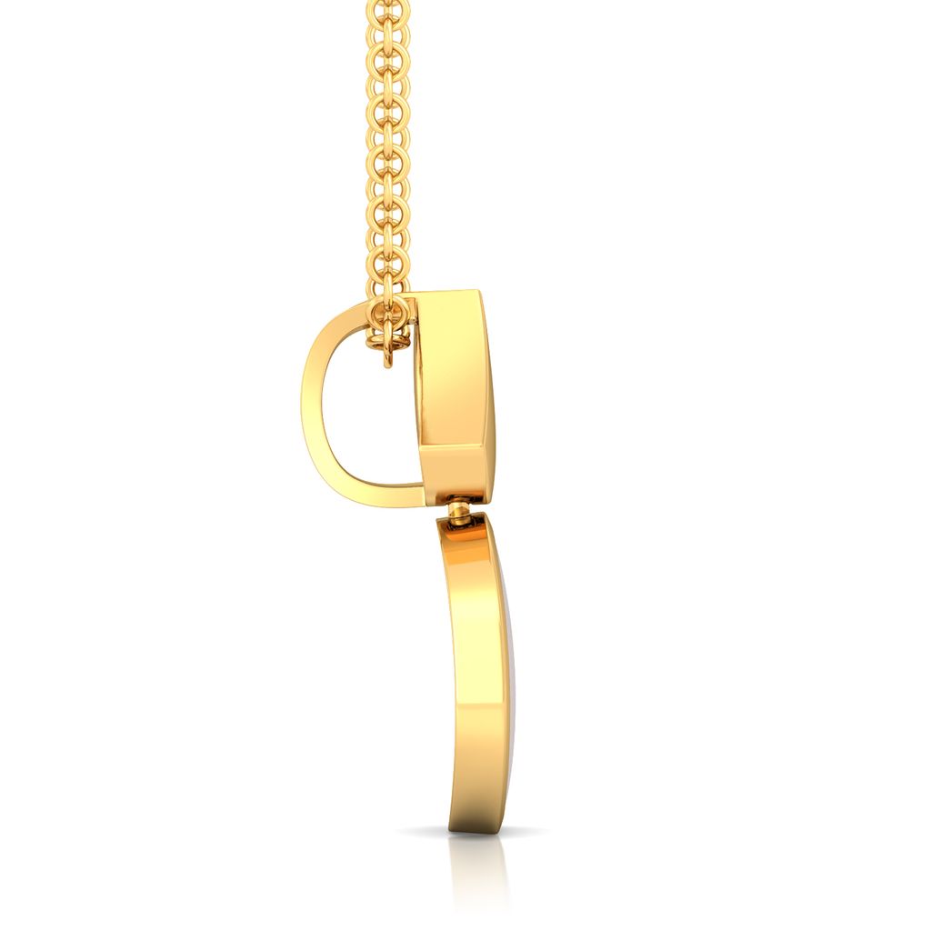 Snow Moon Gold Pendants