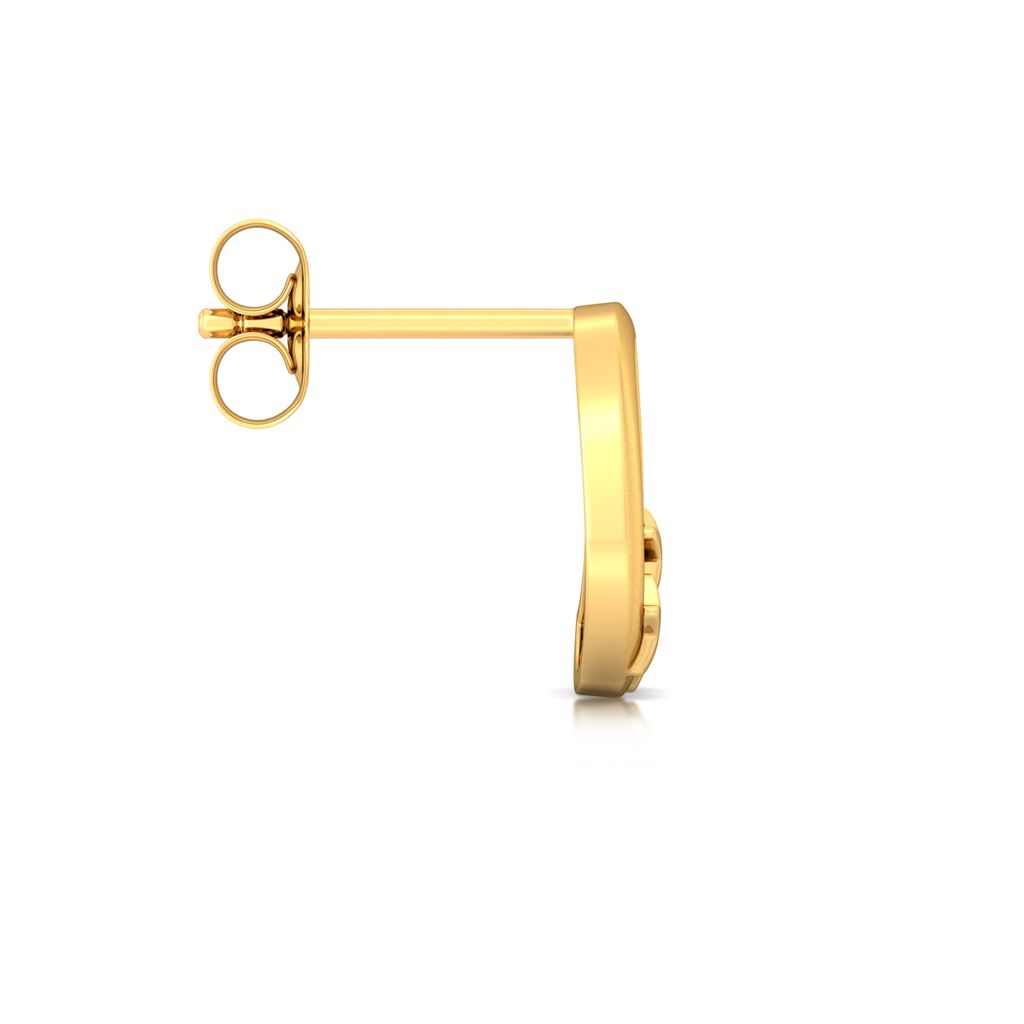 Moon Tunes Gold Earrings