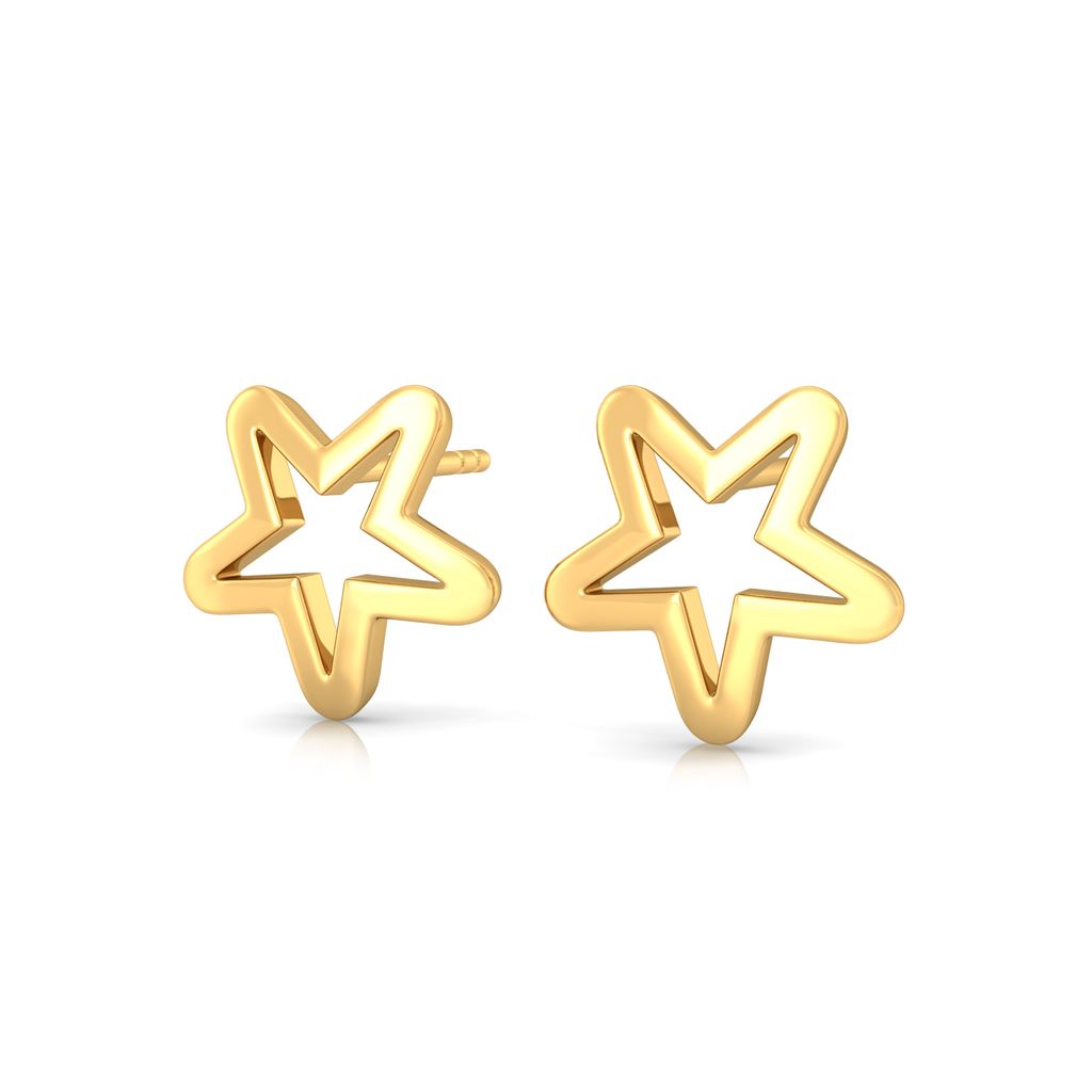 North Star Gold Earrings