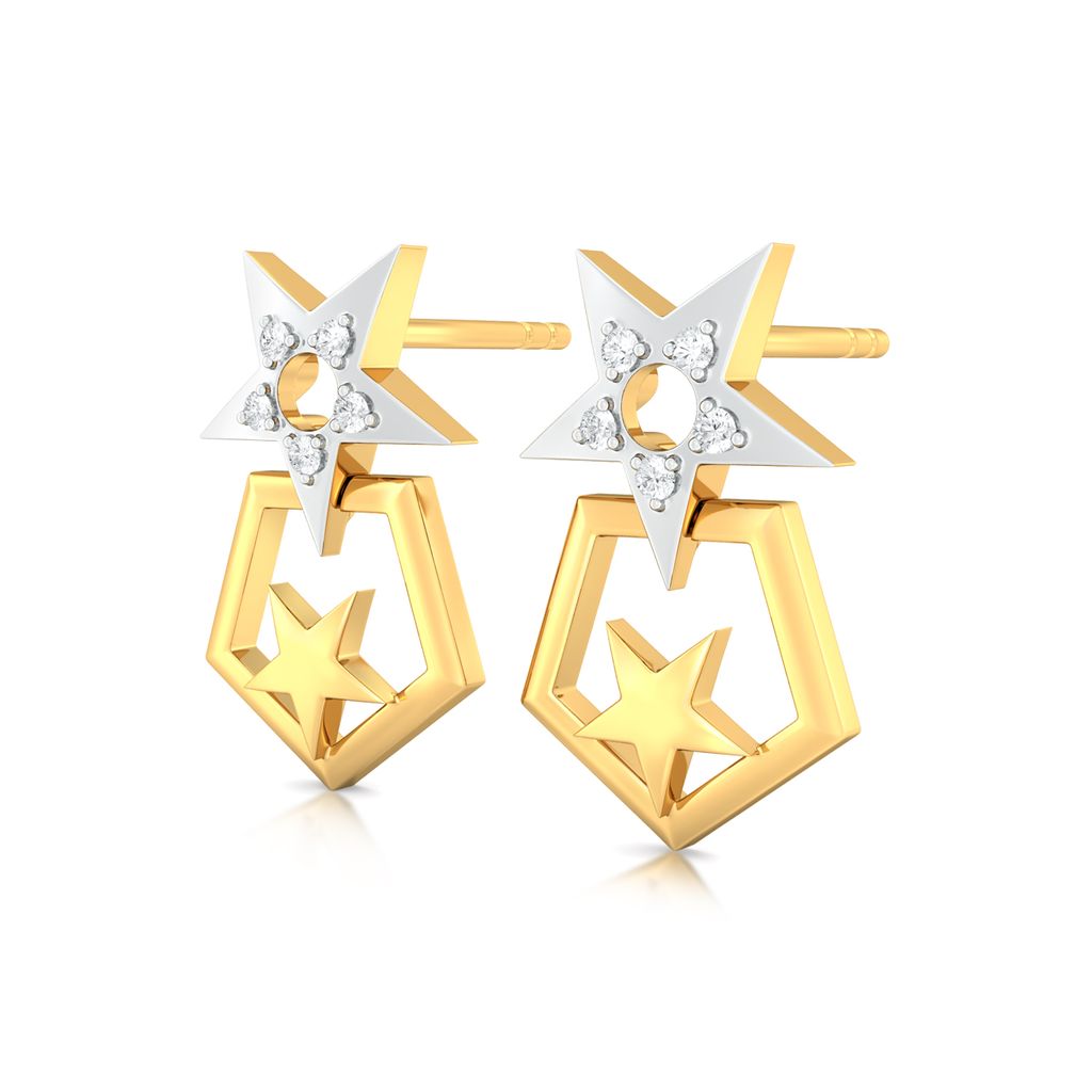 Stars Forever Diamond Earrings
