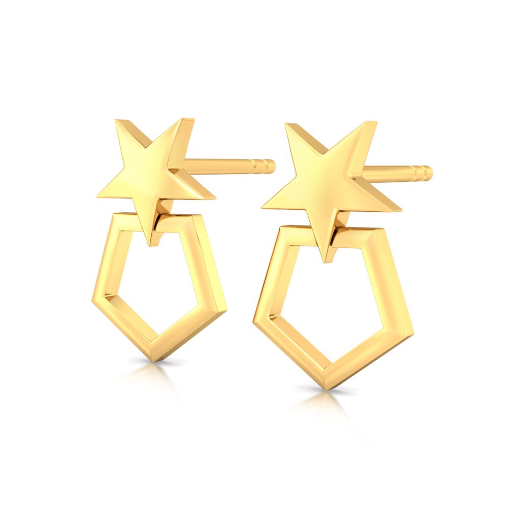 Stars Forever Gold Earrings