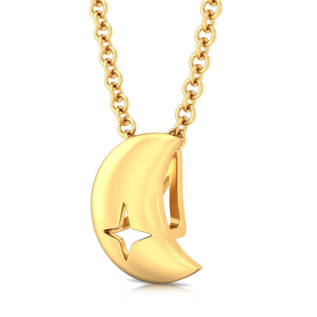 Moon Star Gold Pendants